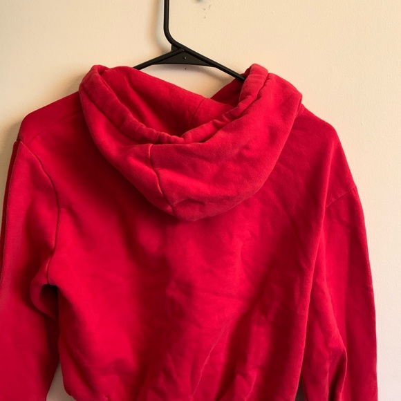 Red & White graphic hoodie - Picture 2 of 2